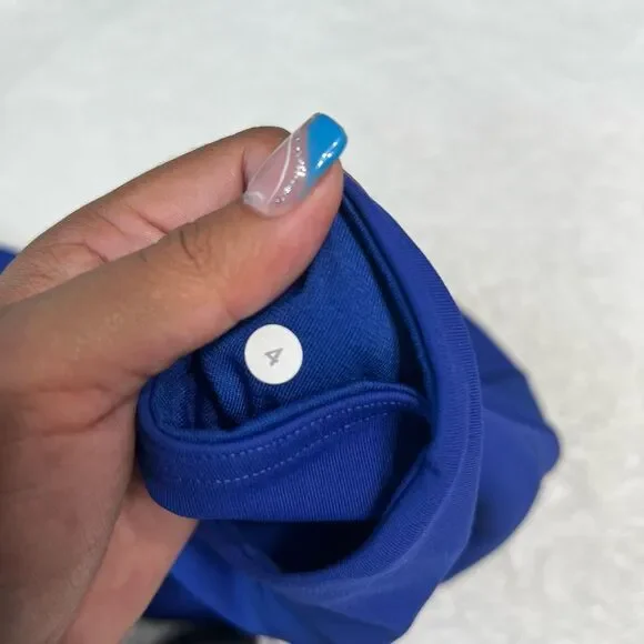 Lululemon Wunder Under Blue Leggings Athletic 4 Women - Picture 7 of 10